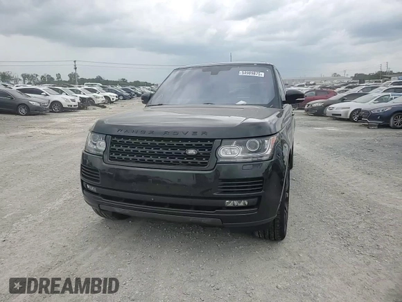 2016 Land Rover Range Rover Supercharged with VIN SALGS3EF3GA256976, listed as a Copart auction lot 54989875 with 111,497 mi miles and Clean title. Bid and sale history available at DreamBid. Image 14.