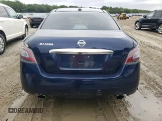 2012 Nissan Maxima SV with VIN 1N4AA5AP1CC866390, listed as a Copart auction lot 58710935 with 156,107 mi miles and Salvage title. Bid and sale history available at DreamBid. Image 6.