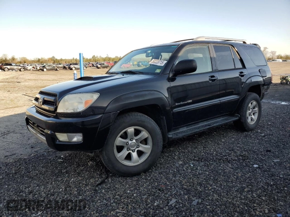 2004 Toyota 4Runner SR5 with VIN JTEBU14R240026497, listed as a Copart auction lot 50223715 with 295,736 mi miles and Salvage title. Bid and sale history available at DreamBid. Image 1.
