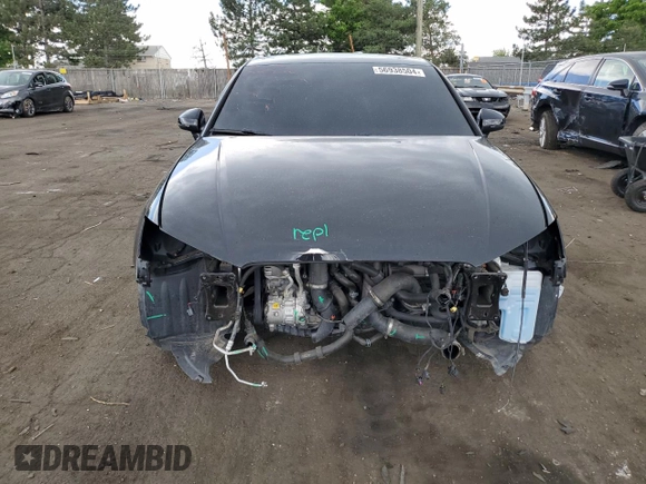 2017 Audi A3 Premium Plus with VIN WAUGUGFF9H1069408, listed as a Copart auction lot 56938504 with 37,025 mi miles and Salvage Title. Bid and sale history available at DreamBid. Image 5.