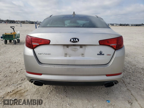 2013 Kia Optima LX with VIN 5XXGM4A70DG243690, listed as a Copart auction lot 48791165 with 0 mi miles and Salvage Title. Bid and sale history available at carsss.com. Image 6.