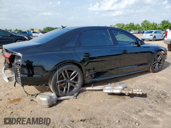 2017 Audi A8 с VIN WAU44AFD6HN005883, выставлен на аукционе Copart как лот 60808845 с пробегом 96 781 миль миль и Списание • Salvage title. История ставок и продаж доступна на DreamBid. Изображение 3.