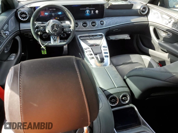 2022 Mercedes-Benz AMG GT 53 с VIN W1K7X6BB7NA053040, выставлен на аукционе Copart как лот 82606224 с пробегом 24 813 миль миль и Списание • Salvage title. История ставок и продаж доступна на DreamBid. Изображение 8.