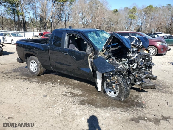 2024 Nissan Frontier S with VIN 1N6ED1CL3RN663193, listed as a Copart auction lot 46822565 with 0 mi miles and Non Repairable. Bid and sale history available at carsss.com. Image 4.