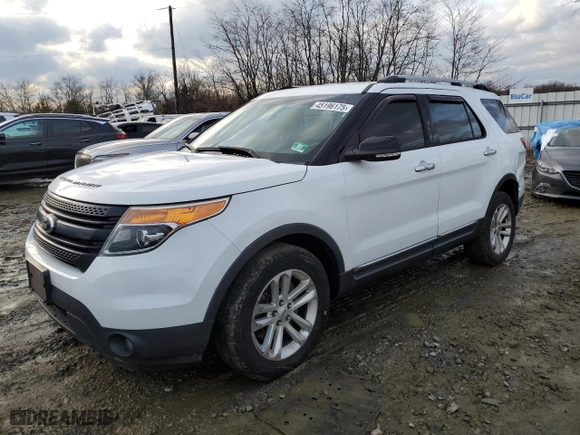 2015 Ford Explorer XLT with VIN 1FM5K8D85FGB14862, listed as a Copart auction lot 45196175 with 242,615 mi miles and Salvage Title. Bid and sale history available at carsss.com. Image 1.
