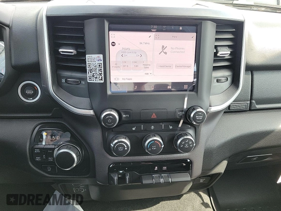 2023 Ram 1500 Big Horn with VIN 1C6RRFFG7PN518566, listed as a IAAI auction lot 42585867 with 172 mi miles and . Bid and sale history available at DreamBid. Image 20.
