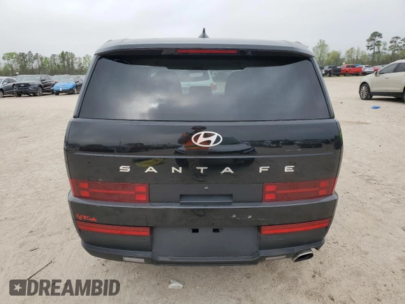 2024 Hyundai Santa Fe SE with VIN 5NMP14GL5RH055401, listed as a Copart auction lot 50745025 with 7,694 mi miles and Salvage title. Bid and sale history available at DreamBid. Image 6.