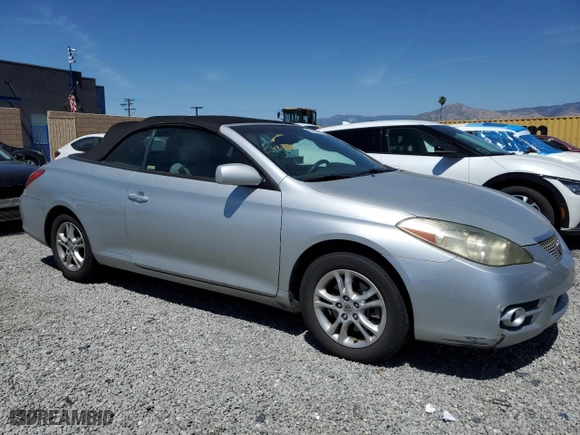 2007 Toyota Camry Solara SE with VIN 4T1FA38PX7U135012, listed as a Copart auction lot 52631285 with 191,984 mi miles and Clean Title. Bid and sale history available at carsss.com. Image 4.