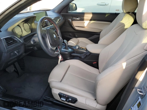 2018 BMW 2 Series 230i with VIN WBA2M7C53JVD51518, listed as a Copart auction lot 74461374 with 0 mi miles and Non Repairable. Bid and sale history available at carsss.com. Image 7.