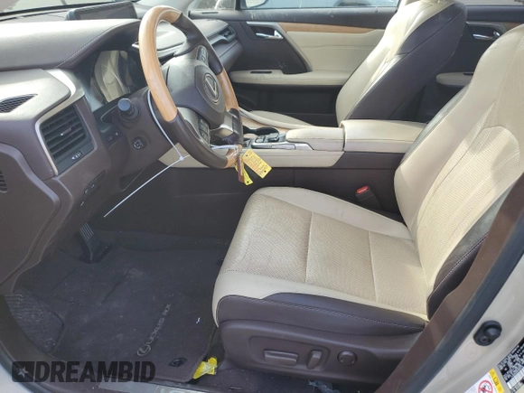 2019 Lexus RX 350L Premium with VIN JTJDZKCA3K2020772, listed as a Copart auction lot 47033295 with 76,679 mi miles and Salvage title. Bid and sale history available at DreamBid. Image 7.