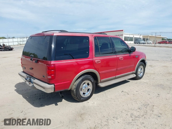 2002 Ford Expedition Eddie Bauer with VIN 1FMRU17L32LA51491, listed as a IAAI auction lot 37659899 with 255,539 mi miles and . Bid and sale history available at DreamBid. Image 4.