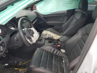 2021 Volkswagen Golf GTI S with VIN 3VW5T7AU7MM002352, listed as a Copart auction lot 46794044 with 0 mi miles and Salvage Title. Bid and sale history available at carsss.com. Image 7.