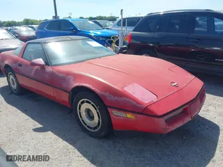 1985 Chevrolet Corvette with VIN 1G1YY0784F5136773, listed as a IAAI auction lot 41887775 with 1 mi miles. Bid and sale history available at carsss.com. Image 1.