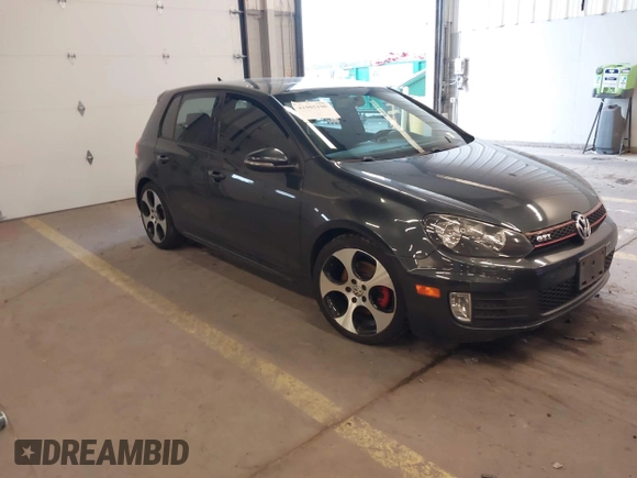 2012 Volkswagen GTI w/Sunroof & Navi PZEV with VIN WVWGD7AJ2CW100248, listed as a IAAI auction lot 41905190 with 106,489 mi miles and . Bid and sale history available at DreamBid. Image 1.