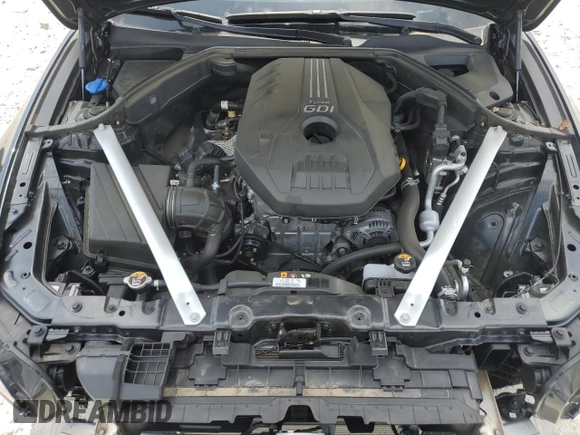 2023 Genesis G70 2.0T with VIN KMTG34TA4PU120566, listed as a Copart auction lot 53307455 with 31,933 mi miles and Salvage title. Bid and sale history available at DreamBid. Image 11.