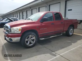 2007 Dodge 1500 SLT with VIN 1D7HA182X7J520308, listed as a Copart auction lot 63898985 with 354,466 mi miles and Salvage title. Bid and sale history available at DreamBid. Image 1.