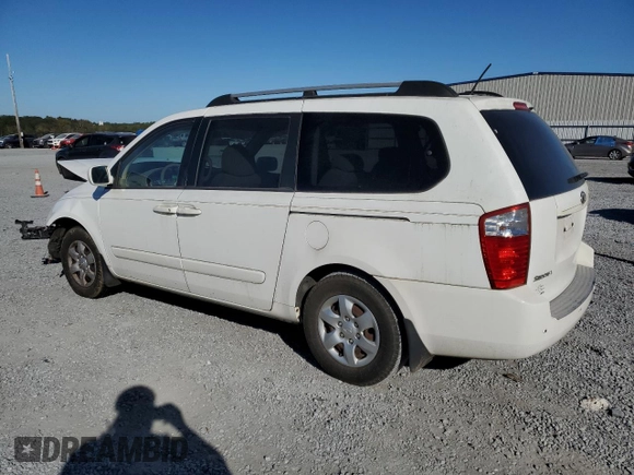 2009 Kia Sedona LX with VIN KNDMB233X96275253, listed as a Copart auction lot 75647264 with 202,841 mi miles and Salvage Title. Bid and sale history available at carsss.com. Image 2.