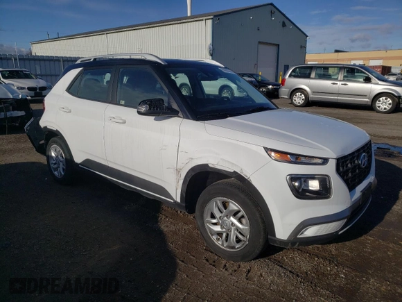 2022 Hyundai Venue SEL with VIN KMHRC8A36NU161003, listed as a Copart auction lot 85650344 with 37,619 mi miles and Clean Title. Bid and sale history available at DreamBid. Image 4.