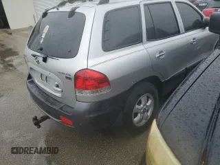 2005 Hyundai Santa Fe GLS with VIN KM8SC13E35U005623, listed as a Copart auction lot 75019464 with 0 mi miles and Salvage Title. Bid and sale history available at carsss.com. Image 3.