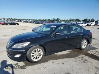 2013 Hyundai Genesis 3.8L z VIN KMHGC4DD5DU235658, wystawiony jako Copart lot #58000435 z przebiegiem 131 702 mil mil oraz Szkoda całkowita • Salvage title. Historia ofert i sprzedaży dostępna na DreamBid. Obrazek 1.