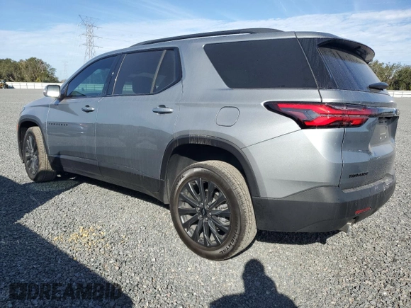 2023 Chevrolet Traverse RS with VIN 1GNERJKW4PJ145301, listed as a Copart auction lot 82915334 with 22,028 mi miles and Salvage Title. Bid and sale history available at carsss.com. Image 2.