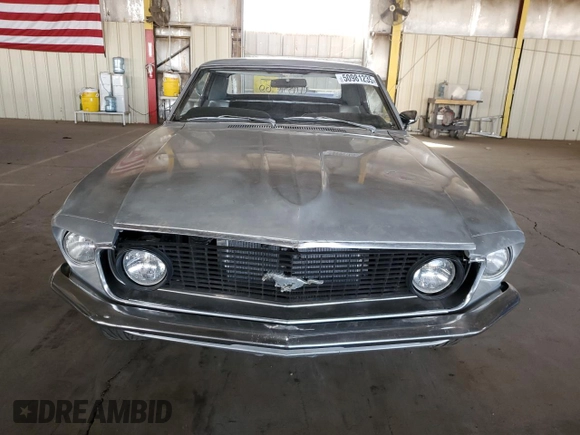 1969 Ford Mustang с VIN 9F01M120206, выставлен на аукционе Copart как лот 50981235 с пробегом 34 128 миль миль и Чистый • Clean title. История ставок и продаж доступна на DreamBid. Изображение 5.