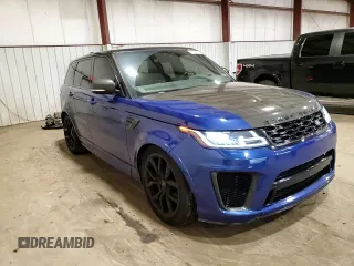 2019 Land Rover Range Rover Sport SVR with VIN SALWZ2SE9KA837551, listed as a Copart auction lot 86842854 with 47,991 mi miles and Salvage Title. Bid and sale history available at DreamBid. Image 14.
