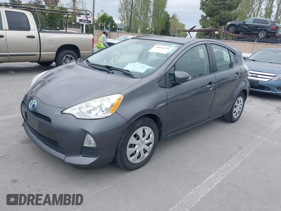 2014 Toyota Prius One with VIN JTDKDTB37E1564963, listed as a IAAI auction lot 42054591 with 186,680 mi miles and . Bid and sale history available at DreamBid. Image 17.