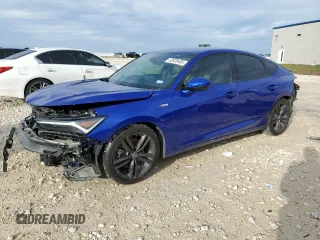 2024 Acura Integra w/A-Spec Technology Package with VIN 19UDE4H62RA006815, listed as a Copart auction lot 42620405 with 20,015 mi miles and Salvage Title. Bid and sale history available at carsss.com. Image 1.