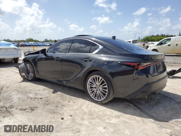 2023 Lexus IS 300 с VIN JTHDA1D23P5128342, выставлен на аукционе Copart как лот 60864545 с пробегом 14 495 миль миль и Списание • Salvage title. История ставок и продаж доступна на DreamBid. Изображение 2.