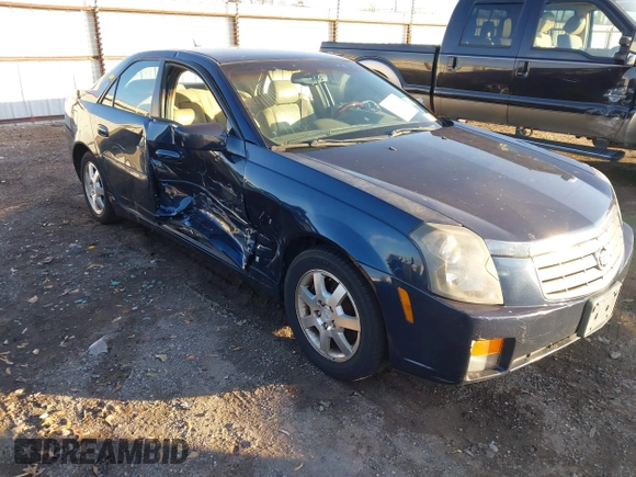 2006 Cadillac CTS with VIN 1G6DM57T060106608, listed as a IAAI auction lot 41233161 with 141,503 mi miles. Bid and sale history available at carsss.com. Image 1.