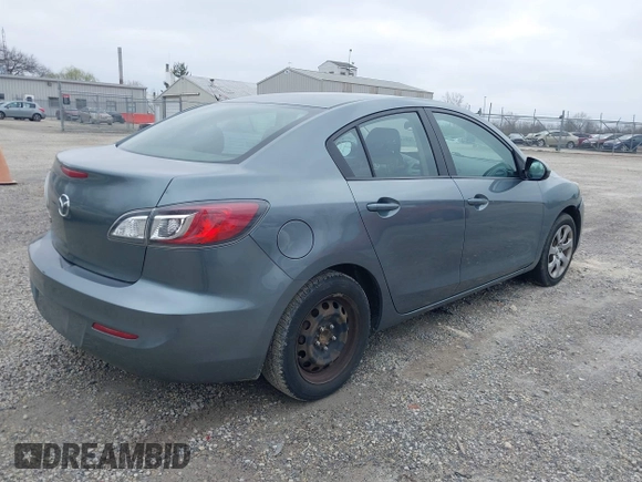 2012 Mazda Mazda3 i Sport with VIN JM1BL1UF0C1640650, listed as a IAAI auction lot 42019342 with 144,611 mi miles. Bid and sale history available at carsss.com. Image 4.