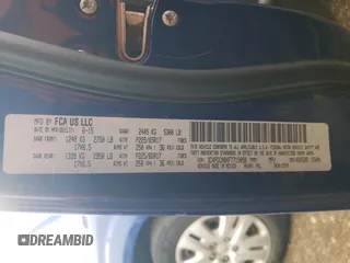 2015 Dodge Journey SE z VIN 3C4PDCABXFT715058, wystawiony jako Copart lot #49233205 z przebiegiem 147 651 mil mil oraz Nie do naprawy • Non repairable. Historia ofert i sprzedaży dostępna na DreamBid. Obrazek 13.