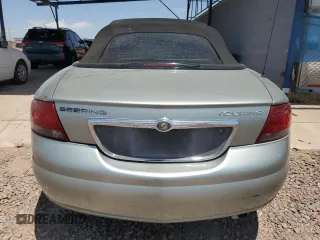 2006 Chrysler Sebring Touring z VIN 1C3EL55R66N257245, wystawiony jako Copart lot #59061145 z przebiegiem 75 349 mil mil oraz Czysty tytuł • Clean title. Historia ofert i sprzedaży dostępna na DreamBid. Obrazek 6.
