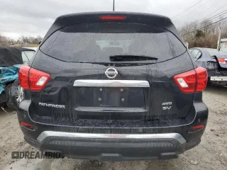 2018 Nissan Pathfinder SV with VIN 5N1DR2MM2JC603334, listed as a Copart auction lot 47702325 with 197,160 mi miles and Clean Title. Bid and sale history available at carsss.com. Image 6.
