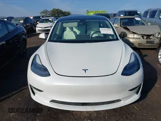 2021 Tesla Model 3 Long Range with VIN 5YJ3E1EB1MF056759, listed as a IAAI auction lot 41464108 with 48,694 mi miles and . Bid and sale history available at carsss.com. Image 12.