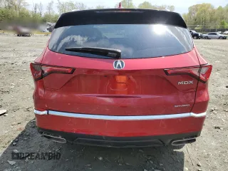 2023 Acura MDX w/Advance Package with VIN 5J8YE1H80PL017704, listed as a Copart auction lot 53294785 with 13,470 mi miles and Salvage Title. Bid and sale history available at carsss.com. Image 6.