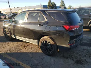 2024 Chevrolet Equinox LS with VIN 3GNAXHEG0RL245408, listed as a Copart auction lot 77527724 with 9,178 mi miles and Salvage Title. Bid and sale history available at carsss.com. Image 2.