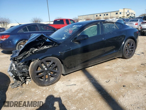 2021 Tesla Model S Long Range with VIN 5YJSA1E51MF439988, listed as a Copart auction lot 78455674 with Not provided miles and Salvage title. Bid and sale history available at DreamBid. Image 1.