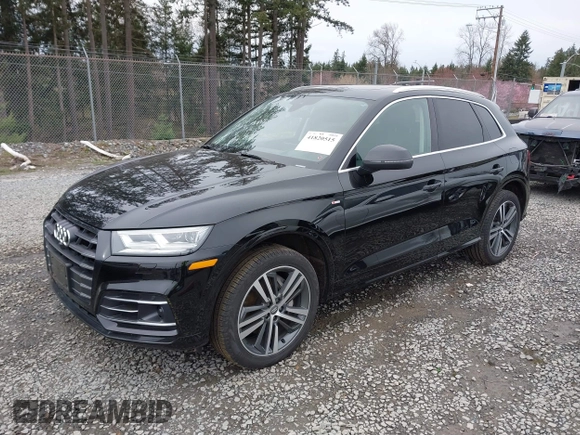 2020 Audi Q5 S line Prestige with VIN WA1F2AFY0L2045966, listed as a IAAI auction lot 41820515 with 60,550 mi miles. Bid and sale history available at carsss.com. Image 17.