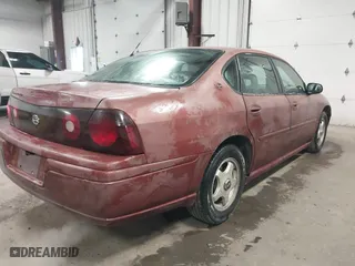 2001 Chevrolet Impala LS with VIN 2G1WH55K319159895, listed as a IAAI auction lot 41376842 with 178,254 mi miles. Bid and sale history available at carsss.com. Image 4.