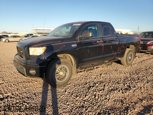 2009 Toyota Tundra 4WD Truck with VIN 5TFBW54189X091241, listed as a Copart auction lot 80255974 with 380,902 mi miles and Salvage Title. Bid and sale history available at carsss.com. Image 1.