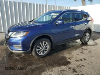 2019 Nissan Rogue SV with VIN 5N1AT2MV2KC845801, listed as a Copart auction lot 51903635 with 98,804 mi miles and Non Repairable. Bid and sale history available at carsss.com. Image 1.