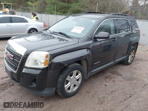2015 GMC Terrain SLE with VIN 2GKALREK0F6281991, listed as a IAAI auction lot 42163516 with 129,055 mi miles and . Bid and sale history available at carsss.com. Image 2.