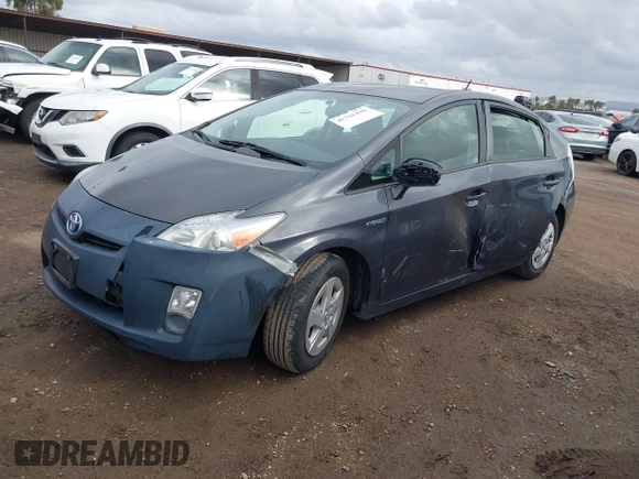 2010 Toyota Prius II with VIN JTDKN3DU8A0205933, listed as a IAAI auction lot 41741426 with 112,097 mi miles. Bid and sale history available at carsss.com. Image 2.