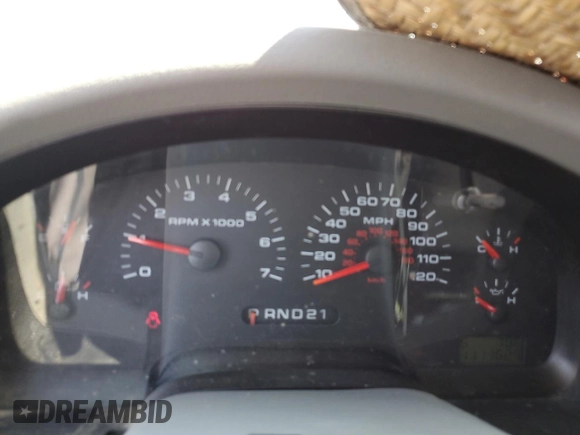 2006 Ford F-150 XLT with VIN 1FTRW12W96FB04831, listed as a Copart auction lot 63116385 with 111,162 mi miles and Salvage title. Bid and sale history available at DreamBid. Image 9.