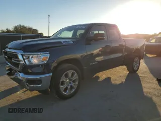 2023 Ram 1500 Big Horn with VIN 1C6RRFBG1PN591521, listed as a Copart auction lot 43385565 with 44,038 mi miles and Salvage Title. Bid and sale history available at carsss.com. Image 1.