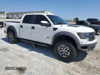 2014 Ford F-150 SVT Raptor with VIN 1FTFW1R67EFB76604, listed as a Copart auction lot 50580885 with 150,377 mi miles and Salvage Title. Bid and sale history available at carsss.com. Image 4.