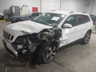 2019 Jeep Cherokee Limited with VIN 1C4PJMDXXKD258242, listed as a IAAI auction lot 41837501 with 81,156 mi miles. Bid and sale history available at carsss.com. Image 2.
