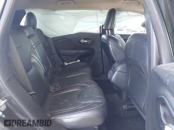 2017 Jeep Cherokee Limited with VIN 1C4PJLDB6HW522505, listed as a IAAI auction lot 41964106 with 109,032 mi miles and . Bid and sale history available at DreamBid. Image 8.